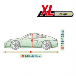 Plachta na auto Mobile Garage XL coupe