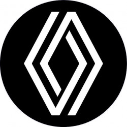 Samolepky živicové 3D RENAULT nové logo 4ks