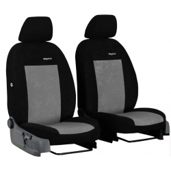 Poťahy pre MERCEDES VITO 1+1 W639 (2003-2014) Elegance (velour-velour) šedá (vyp)