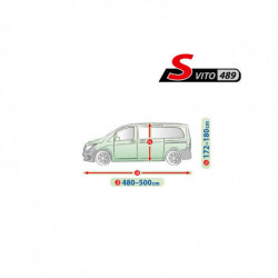 Plachta na auto Mercedes Vito II od 2003 vito - Garage S