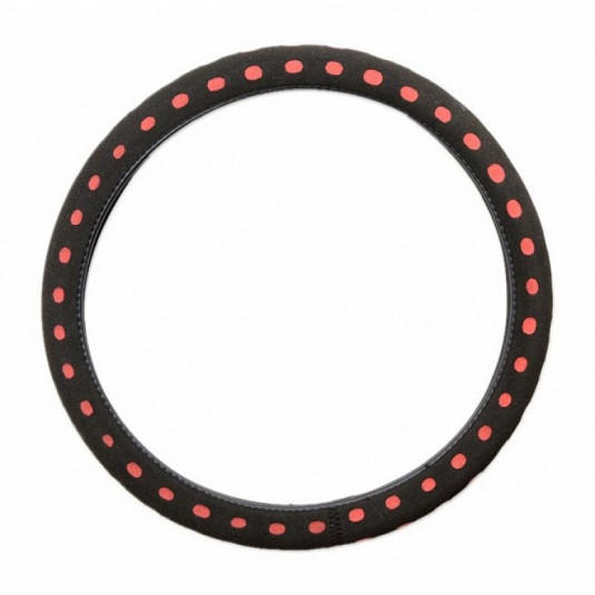 Poťah volantu penový, červený 37-39cm