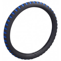 Poťah volantu penový, modrý 37-39cm