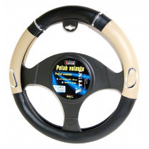 Poťah volantu RALLY béžový 37-39cm