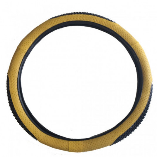 Poťah volantu color žltý 35-37cm