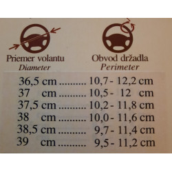 Poťah cavalo kožený AX čierny perforovaný 36,5-39/11