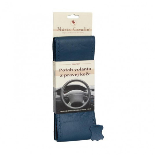 Poťah cavalo kožený A modrý 36,5-39