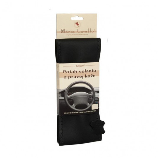 Poťah cavalo kožený C čierny 43-47