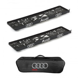 2x podložky ŠPZ  a taška AlfaRomeo - sada