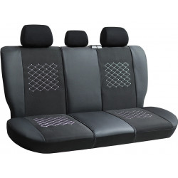 Autopoťahy Motive čierne (ekokoža-textil)