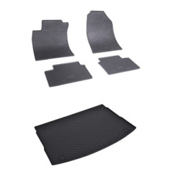 Rohože a vanička pre HYUNDAI i30 HB - horná poloha (od 2017)