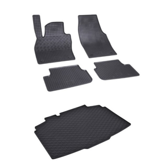 Rohože a vanička pre Škoda Fabia IV bez medzipodlahy (od 2021)
