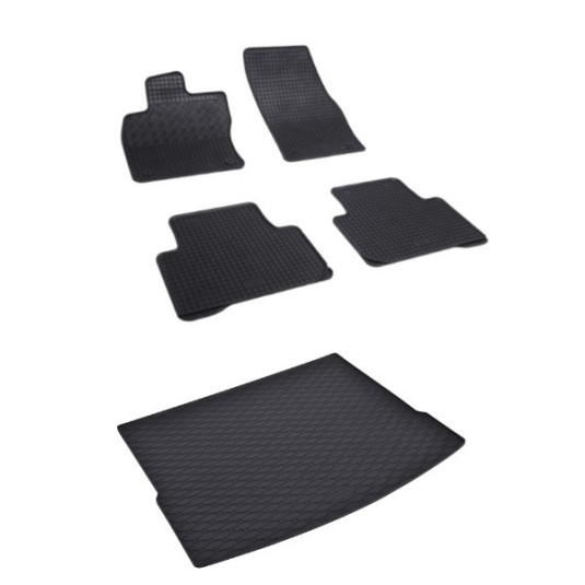 Rohože a vanička pre VOLKSWAGEN Tiguan (2016-2019) horná V2