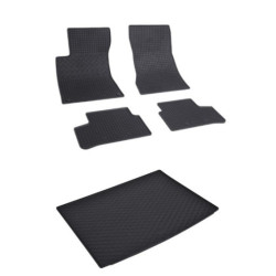 Rohože a vanička pre Mercedes GLA 2020- (H247) horná poloha kufra