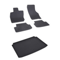 Rohože a vanička pre Audi A3 Sportback 2020- horná a dolná poloha kufra