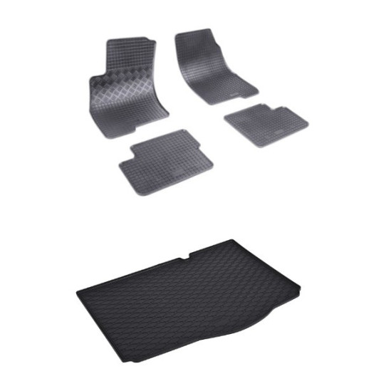 Rohože a vanička pre Fiat Punto Grande 2006-