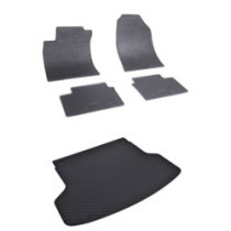 Rohože a vanička pre Hyundai i30 MHEV 2021- (oká v podlahe, úložný priestor)