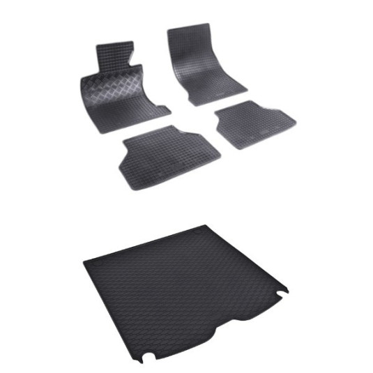 Rohože a vanička pre Bmw 5 Touring 2004- (E61)