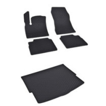 Rohože a vanička pre Nissan X-Trail 5miest e-POWER 2023- horná poloha kufra