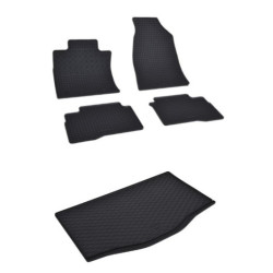 Rohože a vanička pre Ssang-yong Tivoli 2015- horná a dolná poloha kufra