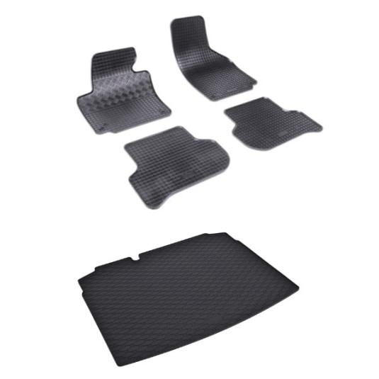 Rohože a vanička pre VOLKSWAGEN Golf V HB (2003-2008)