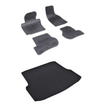 Rohože a vanička pre Škoda Octavia II sedan (2005-2013)