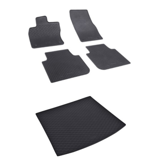 Rohože a vanička pre Škoda Kodiaq (od 2017)