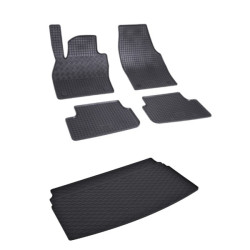 Rohože a vanička pre VOLKSWAGEN T-Cross horná a dolná poloha (od 2019)