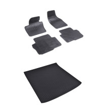 Rohože a vanička pre VOLKSWAGEN Sharan 5miestne (od 2010)