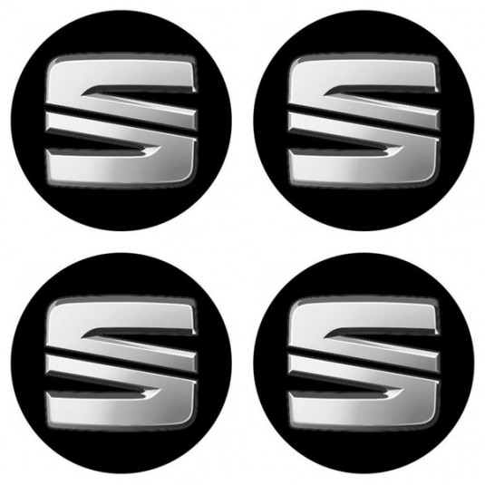 Samolepky živicové 3D SEAT 4ks