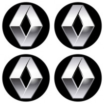Samolepky živicové 3D RENAULT 4ks