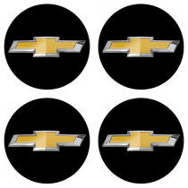 Samolepky živicové 3D CHEVROLET 4ks