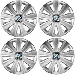 Puklice pre BMW 14 Aviator carbon RC silver