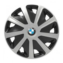 Puklice pre BMW pre dodávky 16 Craft silver and black