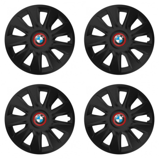 Puklice pre BMW 17 STRATOS RR black