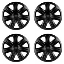 Puklice pre Audi 14 COMFORT BLACK