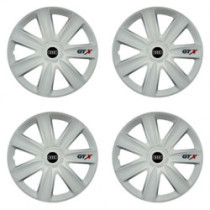 Puklice pre Audi 15 GTX carbon white