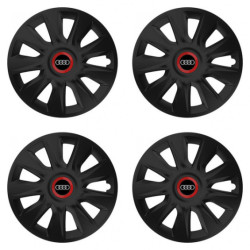 Puklice pre Audi 15 STRATOS RR black