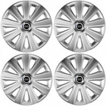 Puklice pre Audi 16 Aviator carbon RC 16 silver