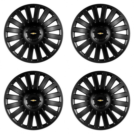 Puklice pre Chevrolet 14 Smart black
