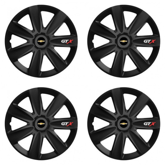 Puklice pre Chevrolet 14 GTX CARBON black