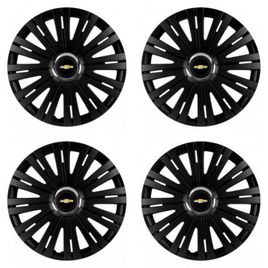 Puklice pre Chevrolet 14 ACTIVE RC BLACK