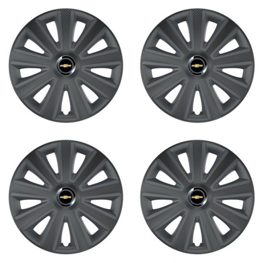 Puklice pre Chevrolet 15 Aviator carbon grafite