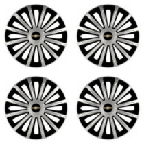 Puklice pre Chevrolet 15 TREND silver and black