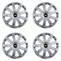 Puklice pre Chevrolet 16 Evo silver