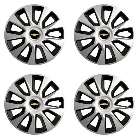 Puklice pre Chevrolet 16 STRATOS double colour