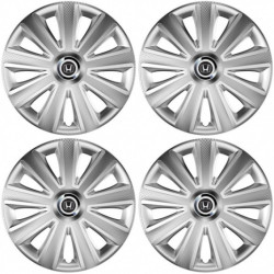 Puklice pre Honda 15 Aviator carbon silver