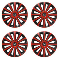 Puklice pre Honda 15 TREND red and black