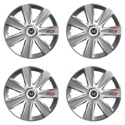 Puklice pre Honda 15 GTX CARBON silver