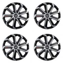 Puklice pre Honda 16 Evo black&silver