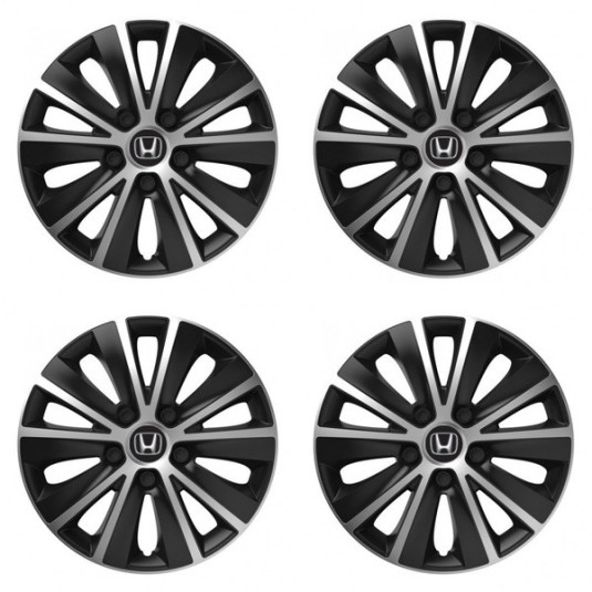 Puklice pre Honda 16 RAPIDE silver and black